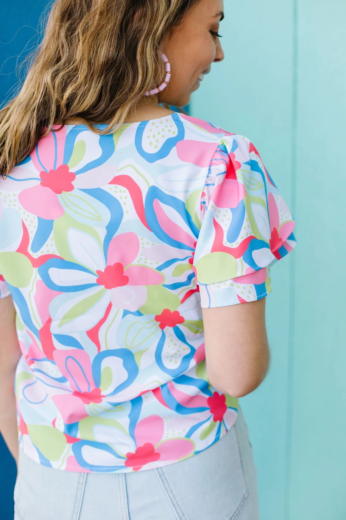 Grayson Top | Color Me Happy Pink