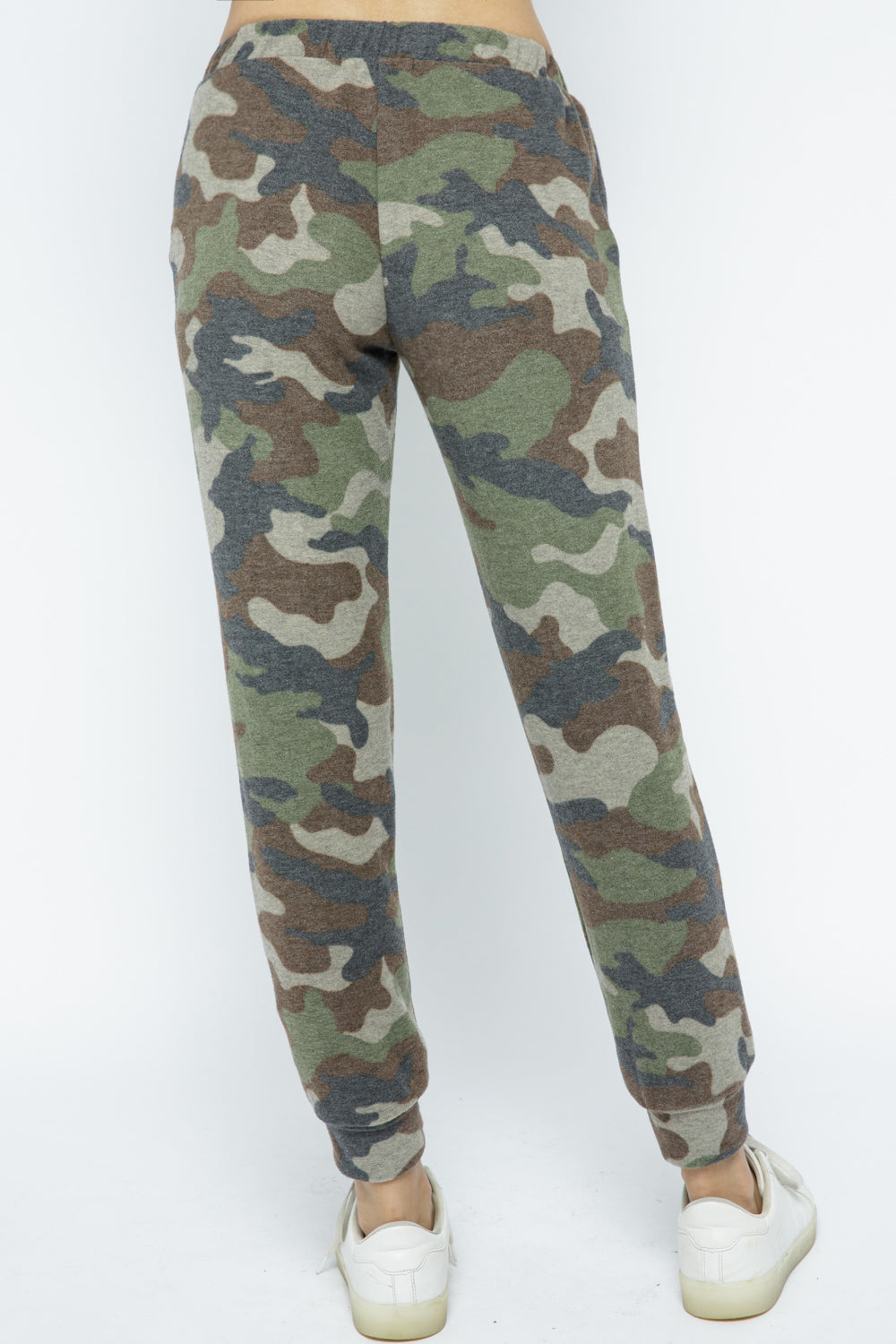Camo Brushed Cashmere Joggers