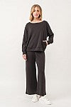 SUPER SOFT SCUBA WIDE LEG PANTS