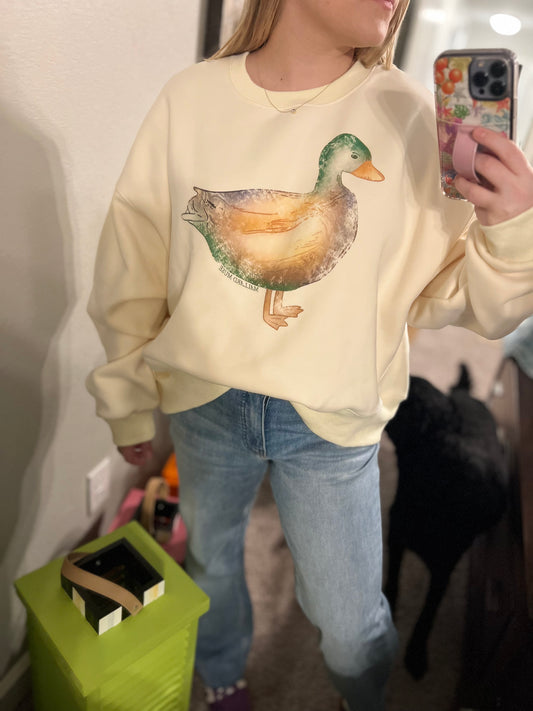 Mallard Muse Crop Sweatshirt