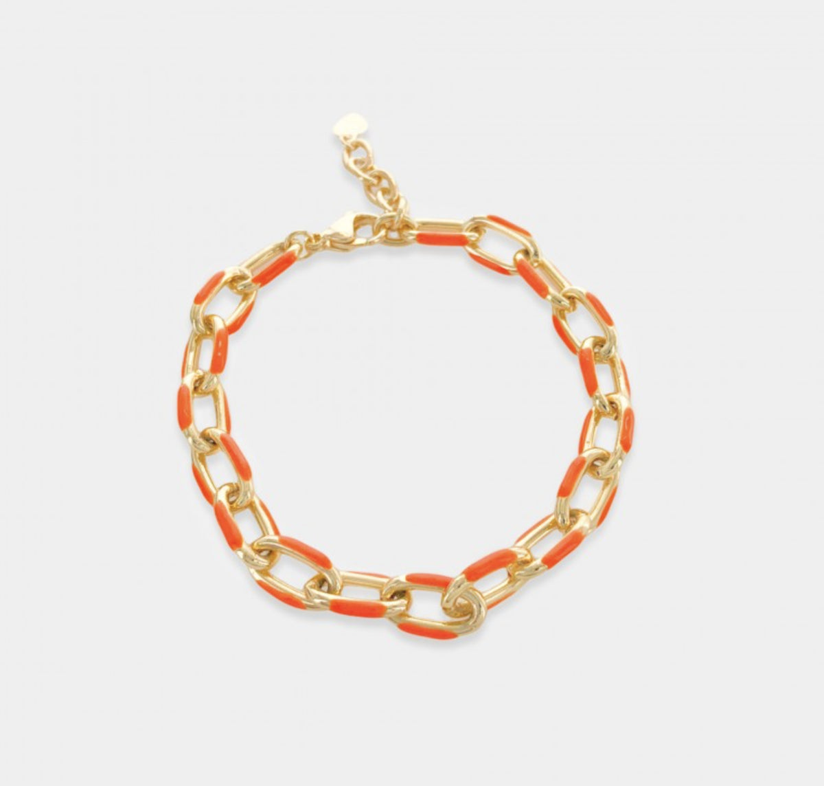 Neon Chain Link Bracelet